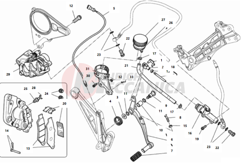 REAR BRAKE SYSTEM