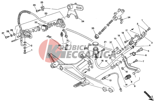 REAR BRAKE SYSTEM