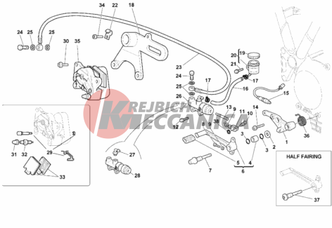 REAR HYDRAULIC BRAKE