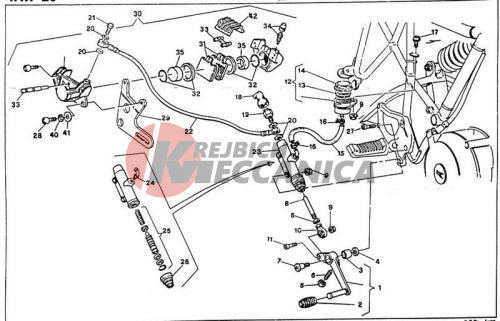 REAR BRAKE SYSTEM