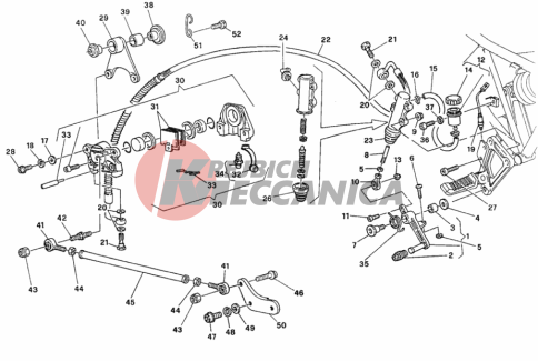 REAR BRAKE SYSTEM DM 024037