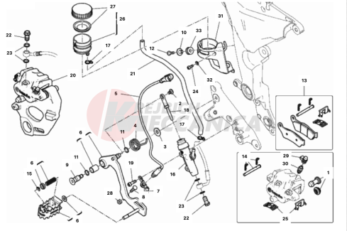 REAR BRAKING SYSTEM