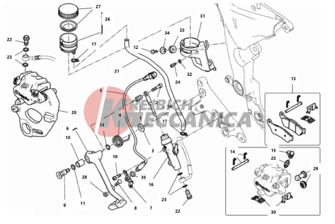 REAR BRAKING SYSTEM