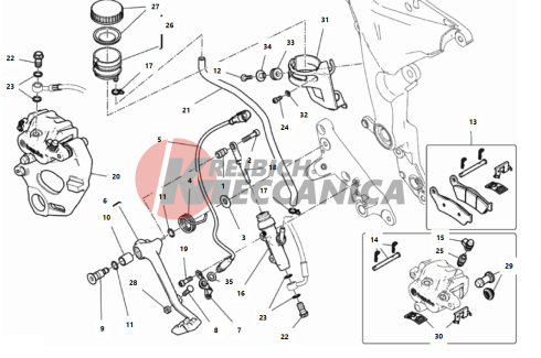 REAR BRAKING SYSTEM