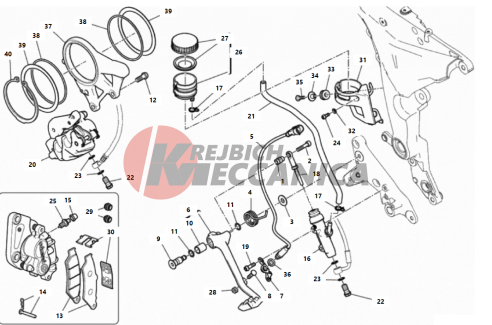 REAR BRAKING SYSTEM