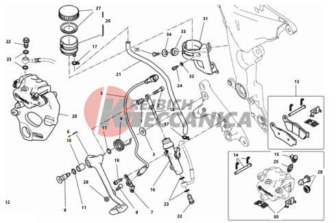 REAR BRAKING SYSTEM