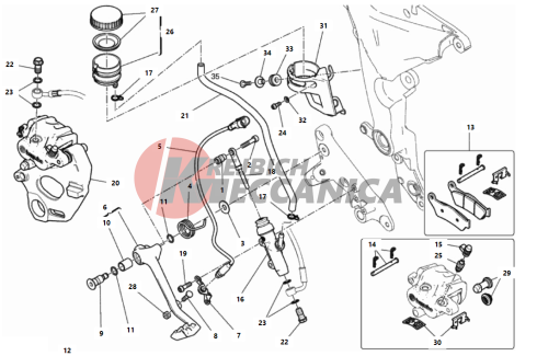 REAR BRAKING SYSTEM