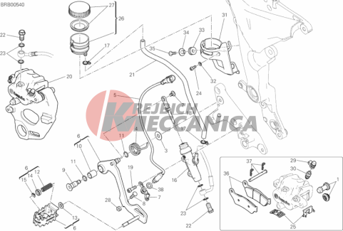 REAR BRAKING SYSTEM