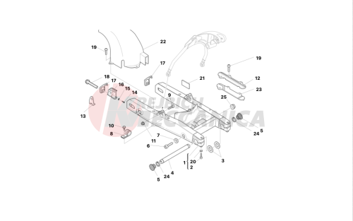 REAR FORK