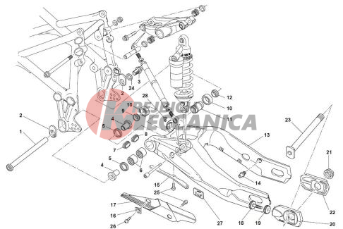 REAR FORK