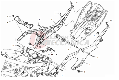 REAR FRAME COMP.