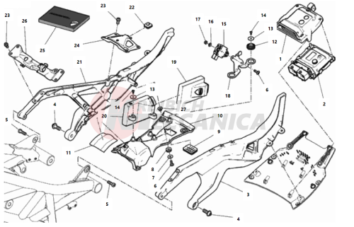 REAR FRAME COMP.