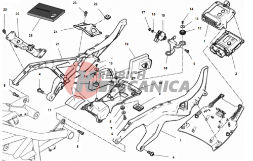 REAR FRAME COMP.