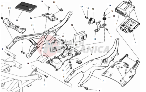 REAR FRAME COMP.