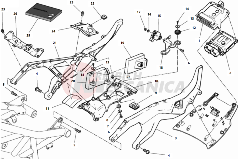 REAR FRAME COMP.