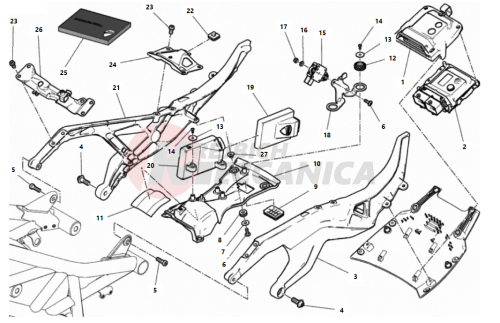 REAR FRAME COMP.