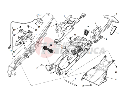 REAR FRAME COMP.