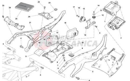 REAR FRAME COMP.