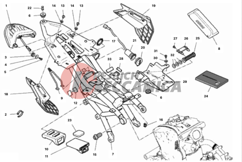 REAR FRAME COMP.
