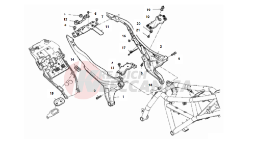 REAR FRAME COMP.