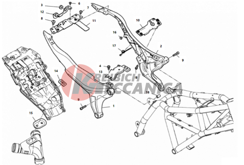 REAR FRAME COMP.