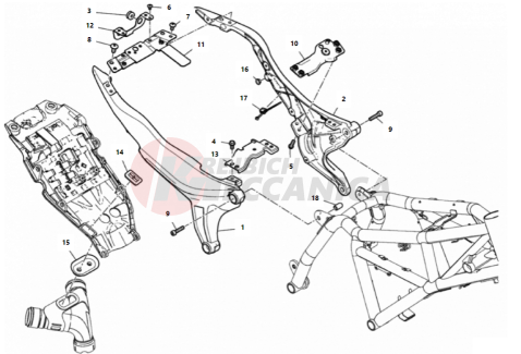 REAR FRAME COMP.