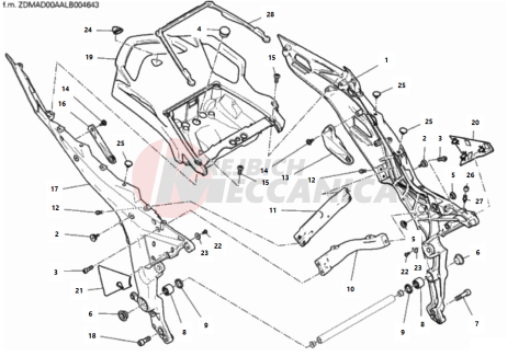 REAR FRAME COMP. 2