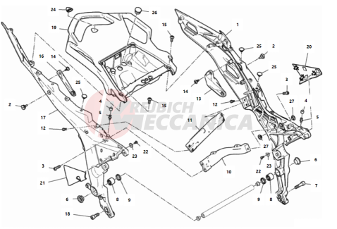 REAR FRAME COMP.