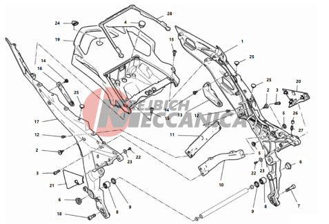 REAR FRAME COMP.