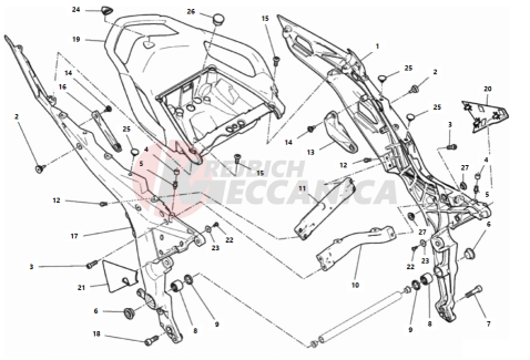 REAR FRAME COMP.