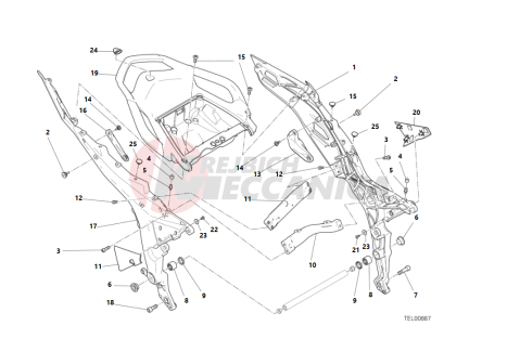 REAR FRAME COMP.