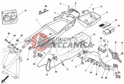 REAR FRAME SP