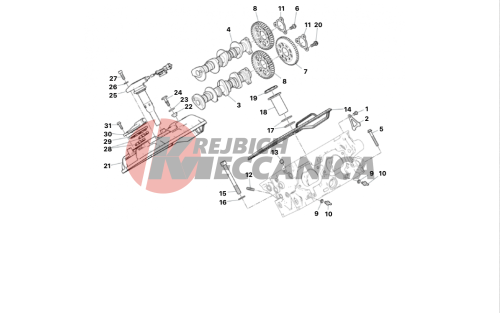 REAR HEAD - TIMING SYSTEM