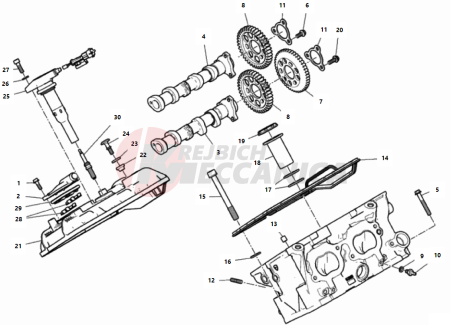 REAR HEAD - TIMING SYSTEM