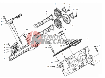 REAR HEAD - TIMING SYSTEM