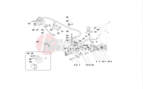 REAR HYDRAULIC BRAKE