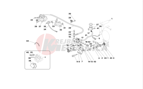 REAR HYDRAULIC BRAKE