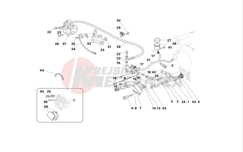 REAR HYDRAULIC BRAKE