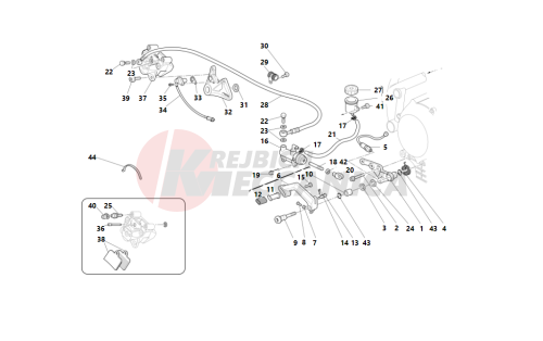 REAR HYDRAULIC BRAKE