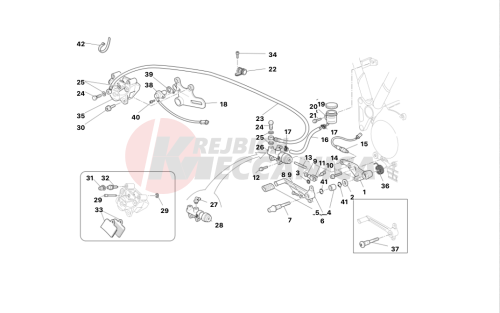 REAR HYDRAULIC BRAKE