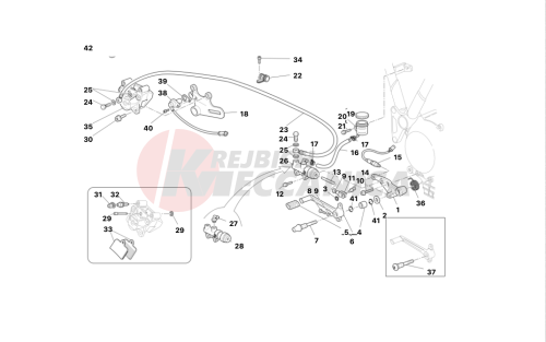 REAR HYDRAULIC BRAKE