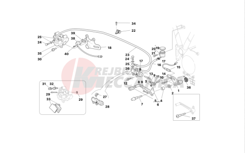 REAR HYDRAULIC BRAKE