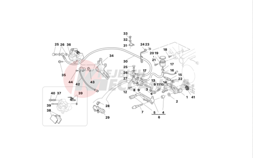 REAR HYDRAULIC BRAKE