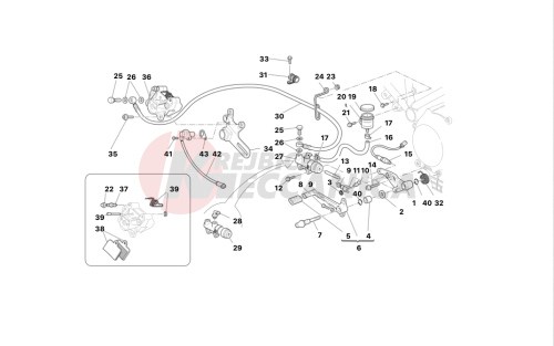 REAR HYDRAULIC BRAKE