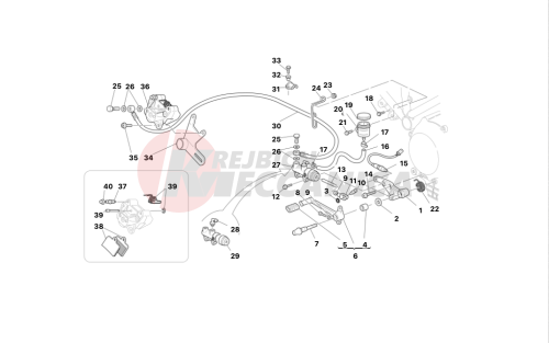 REAR HYDRAULIC BRAKE