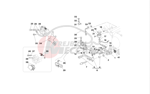 REAR HYDRAULIC BRAKE