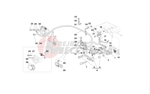 REAR HYDRAULIC BRAKE