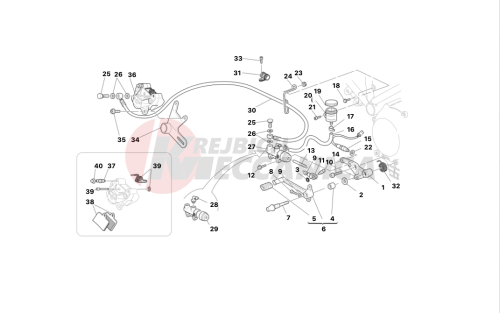 REAR HYDRAULIC BRAKE