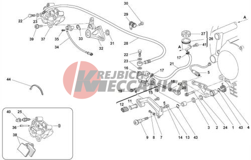 REAR HYDRAULIC BRAKE