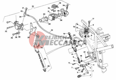 REAR HYDRAULIC BRAKE